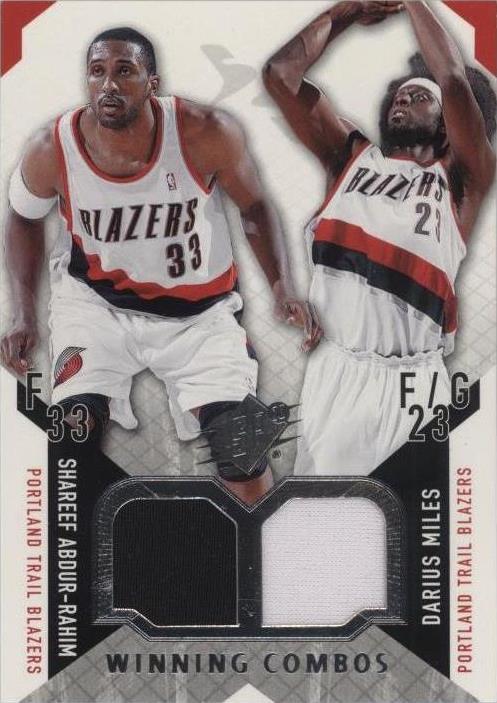 2004-05 SPx - Shareef Abdur-Rahim/Darius Miles #WC-SD