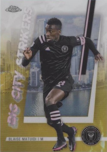 2021 Topps Chrome MLS Blaise Matuidi #BCS-20