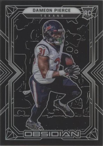 2022 Panini Obsidian Dameon Pierce #135