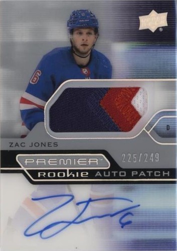 2021-22 Upper Deck Premier - Zac Jones #AR-ZJ