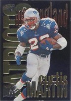 1997 Skybox Impact Curtis Martin #16 SB