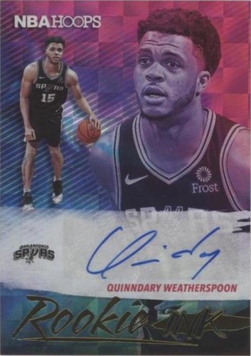 2019-20 Panini NBA Hoops - Quinndary Weatherspoon #RI-QWT