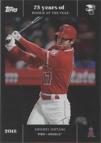 2022 Topps MLB Rookie of the Year 75th Anniversary - Shohei Ohtani #54