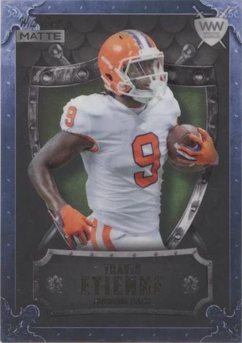 2021 Wild Card MATTE Travis Etienne #WWB-10
