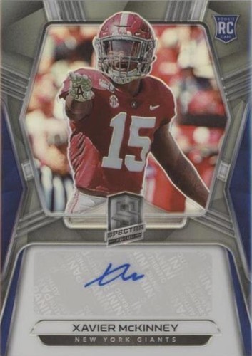 2020 Panini Spectra Xavier McKinney #10