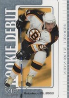 2003-04 In the Game VIP Rookie Debut - Sergei Zinovjev #49