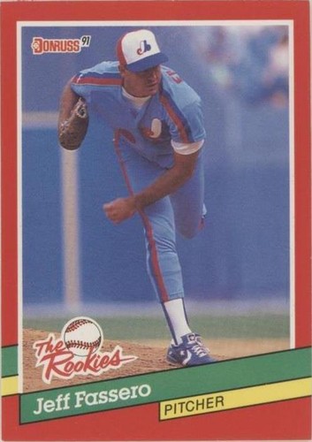 1991 Donruss The Rookies - Jeff Fassero #28