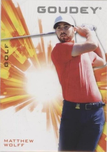 2021 Upper Deck Goodwin Champions - Matthew Wolff #G7