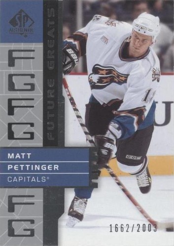 2002-03 SP Authentic - Matt Pettinger #135