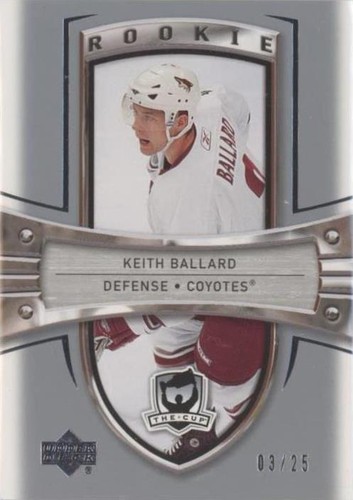 2005-06 Upper Deck The Cup - Keith Ballard #185