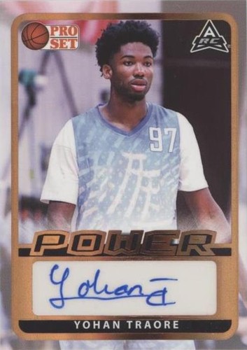 2021-22 Leaf Pro Set Power - Yohan Traore #BA-YT1