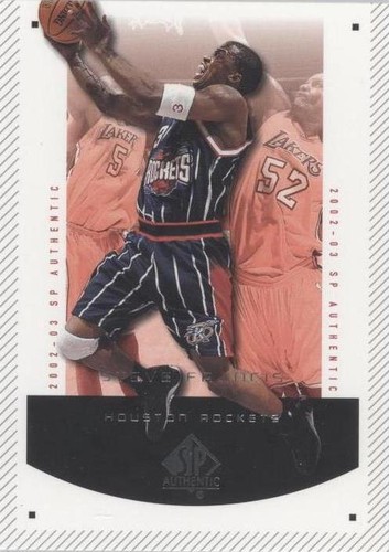 2002-03 SP Authentic - Steve Francis #28