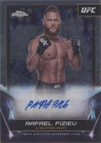 2024 Topps Chrome UFC - Rafael Fiziev #FNA-RFI