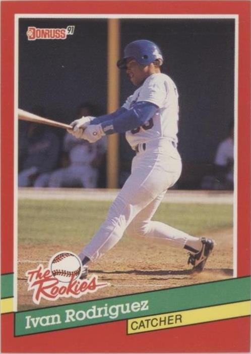 1991 Donruss The Rookies - Ivan Rodriguez #33