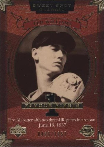 2004 Upper Deck Sweet Spot Classic - Ted Williams #154