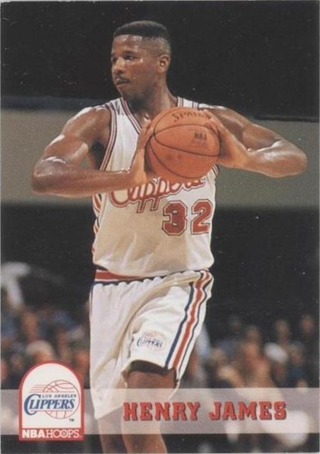 1993-94 NBA Hoops - Henry James #352