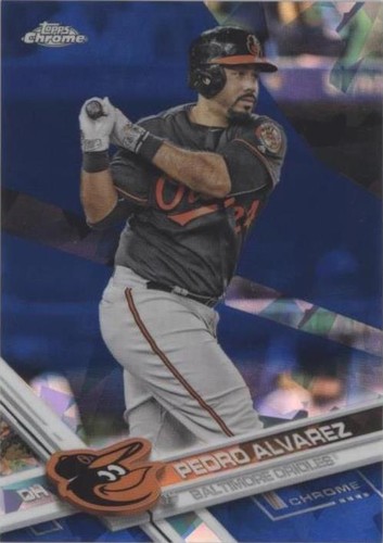 2017 Topps Chrome Sapphire Edition - Pedro Alvarez #101