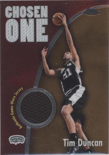 2005-06 Topps Chrome - Tim Duncan #CO-TD