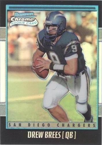 2001 Bowman Chrome Drew Brees #144