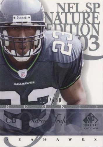 2003 SP Signature Edition Marcus Trufant #119