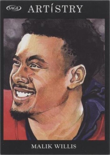 2022 SAGE Artistry Malik Willis #99