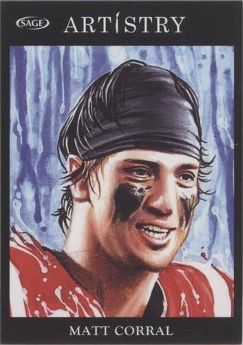 2022 SAGE Artistry Matt Corral #97