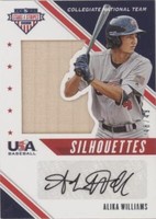 2020 Panini USA Baseball Stars & Stripes - Alika Williams #USJ-AW