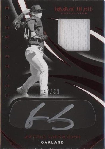 2020 Panini Immaculate Collection - Jesus Luzardo #MC-JL