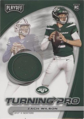 2021 Panini Playoff Zach Wilson #TP-ZWI