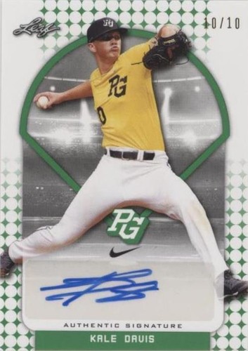 2018 Leaf Perfect Game National Showcase - Kale Davis #BA-KD1