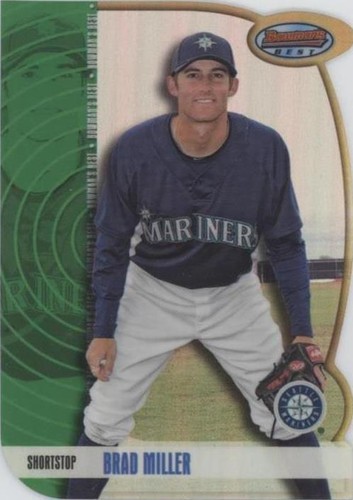 2012 Bowman Draft Picks & Prospects - Brad Miller #BB43