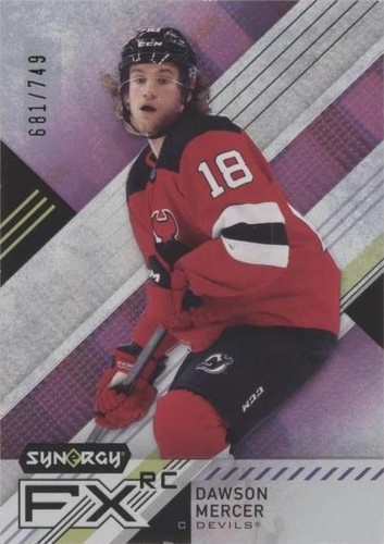 2021-22 Upper Deck Synergy - Dawson Mercer #FXR-ME
