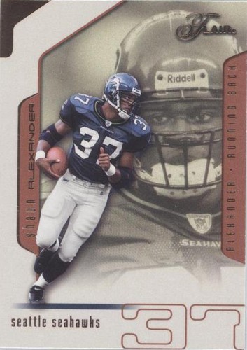 2002 Flair Shaun Alexander #92