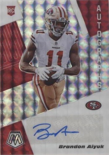 2020 Panini Mosaic Brandon Aiyuk #RA10