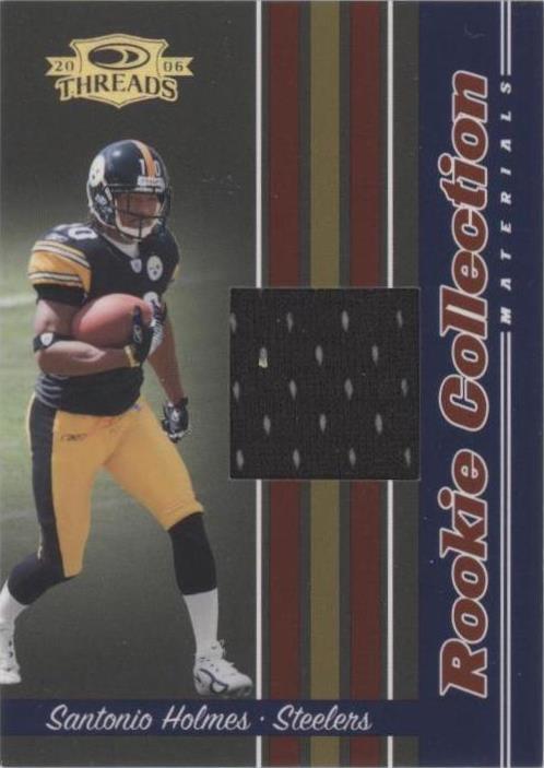 2006 Donruss Threads Santonio Holmes #RCM-19