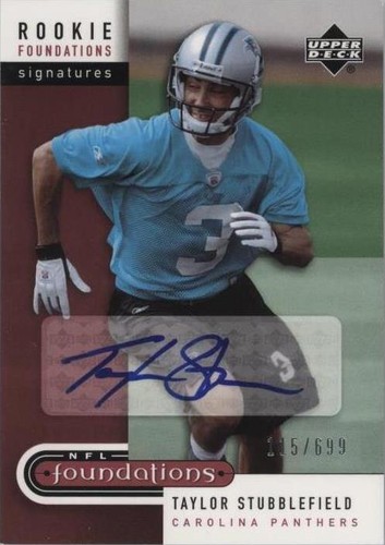 2005 Upper Deck NFL Foundations Taylor Stubblefield #204