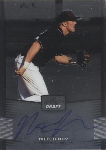 2012 Leaf Metal Draft - Mitch Nay #BA-MN1