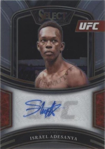 2021 Panini Select UFC - Israel Adesanya #SG-IAD