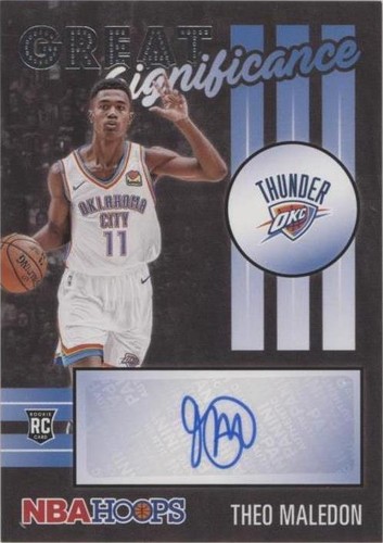 2020-21 Panini NBA Hoops - Théo Maledon #GS-THM
