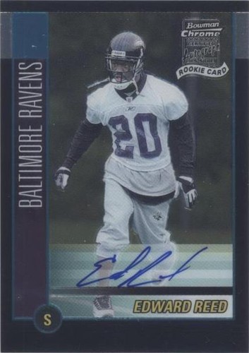 2002 Bowman Chrome Ed Reed #230