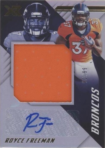 2018 Panini XR Royce Freeman #RJA20