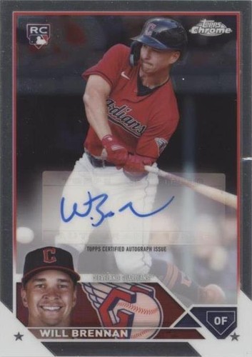 2023 Topps Chrome Update Series - Will Brennan #AC-WBR