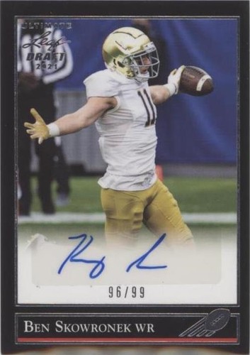 2021 Leaf Ultimate Draft Ben Skowronek #BG-BS1