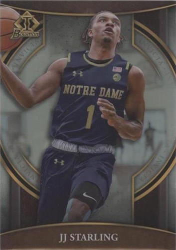 2022-23 Bowman University Chrome - J.J. Starling #BI-11