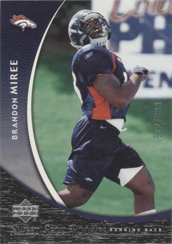 2004 Upper Deck Sweet Spot Brandon Miree #204