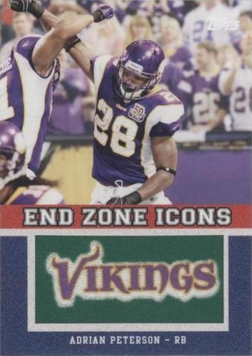 2011 Topps Adrian Peterson #EZI-90