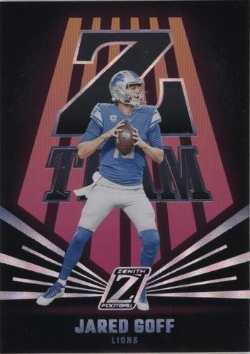 2023 Panini Zenith Jared Goff #2
