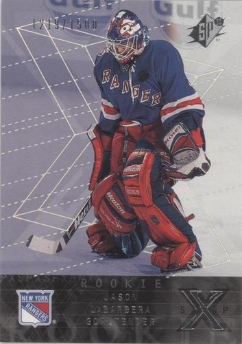 2000-01 SPx - Jason LaBarbera #165