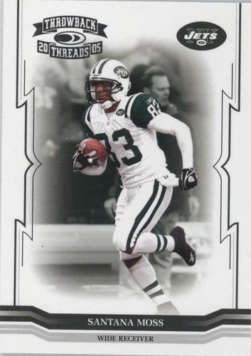 2005 Donruss Throwback Threads Santana Moss #104