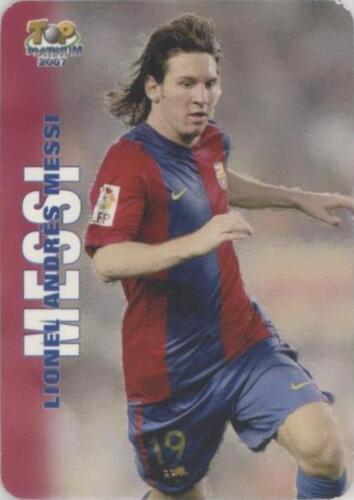 Lionel Messi Top Platinum #758 FC Barcelona Mundicromo Lionel Messi Top Platinum #758 FC Barcelona Mundicromo